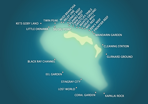 Kapalai Island Dive Sites