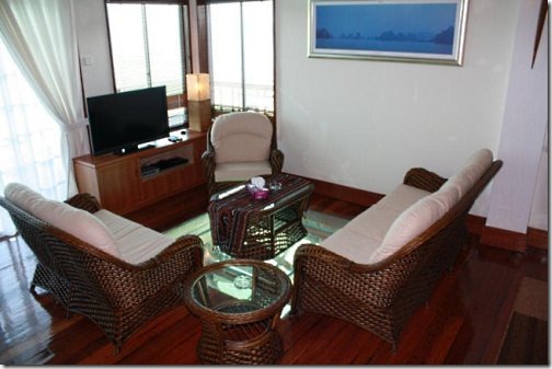 Borneo Villa Suite living room